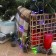 Garland “thread” 2.5 m, IP20, transparent thread, 25 LED, glow RG/RB, flashing, 220 V