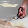 Clopy scissors, mowed blade, 9 ", 23 cm, black color