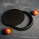 Baking uniform "Jacqueline", d = 28 cm, removable bottom, anti -stick coating, black color