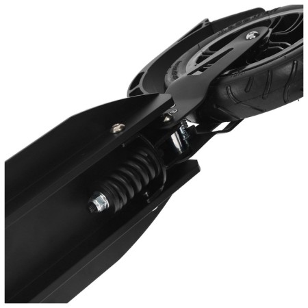 Aluminum scooter, folding, inflatable wheels 200 mm, 2 shock absorbers-10