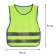 A vest with reflective stripes, children's, p. 30-34, 58 × 50 cm, light green