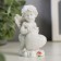 Polystone souvenir "Snowty Angel with Heart" mix 7.7x5x3.7 cm