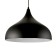 Lamp Bayerlux "Dome" 1x60W E27 Black 31x31x31 cm