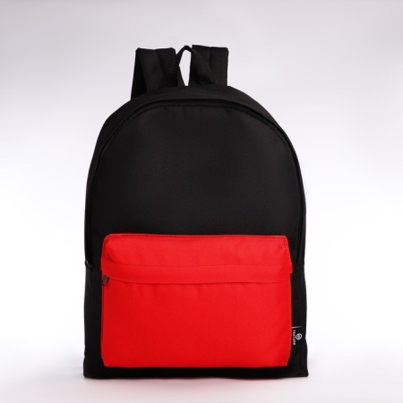 Sports backpack, Textura, 20 liters, black/red color