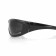 Charger glasses black with smoky lenses Antifog Ansi Z87