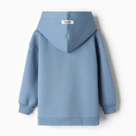 Children's sweatshirt with the basis of KAFTAN R.32 (110-116), blue-8