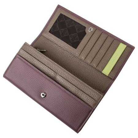 Wallet, balsamic color beige, Mumi series-1