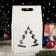 Gift box "Bag with a Christmas tree" Bel./Bel., 24 x 13.5 x 40 cm