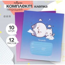 A set of notebooks of 10 pieces, 12 sheets in Calligrata Call 