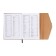 Organizer A5, 140 sheets, cage, cover of the leatherette "style", black