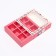 Box for 9 sweets with a shell, "cute kittens" 13.7 x 13.7 x 3.5 cm