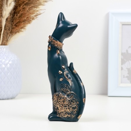 Figure "Cat" blue, 20x8cm-3