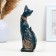 Figure "Cat" blue, 20x8cm