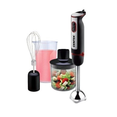 CENTEK CT-1319, submersible blender, 1000 watts, 0.5 l, 2 speeds, black