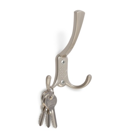 Furniture tundra hook TKT003 Light, three -rod, matte nickel-2
