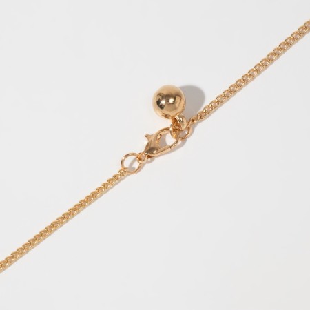 The necklace "stylistics" bait, color gold, 40cm-2