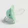 Orthodontic dummy nipple, silicone, from 6 months, with a cap, color mix for a boy