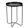 Coffee table "Grace" YS-037, black 42x46 cm