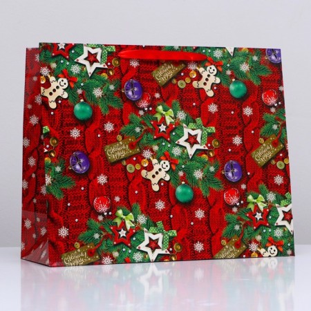 Laminated horizontal "Knock" package, 49 x 40 x 19 cm-2