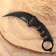 Knight Knorambit "Claw Eagle" 20cm, blade 90mm/2.5mm, black