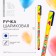 Ballpoint handle for graduation plastic software “forward to knowledge” blue paste, 0.7 mm