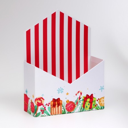 Envenue for the gift "New Year's sweets", 18 x 24 x 7 cm-2