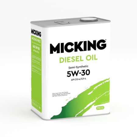 Motor Micking Diesel Oil Pro2, 5W-30 CG-4/CF-4, semi-synthetic, 4 liters