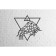Wooden decor wall -up "Taurus", panel, puzzle Ewa Design