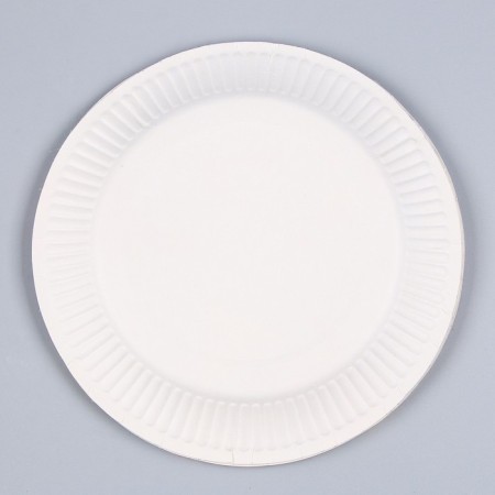 Set of paper dishes disposable stickers ”: 6 plates, 1 garland, 6 glasses-3