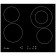 Hob Lex EVH 641 BL, electric, black glass color