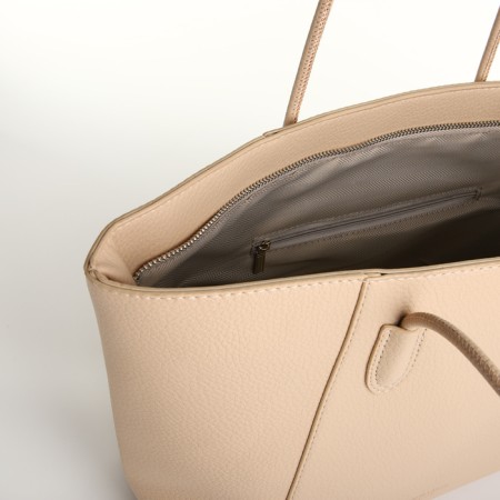 Bag Women's Shoper on Lightning, Beige Color-4