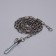 A chain for leaning dogs, 3 m, caliber 3.5 x 26 mm, black