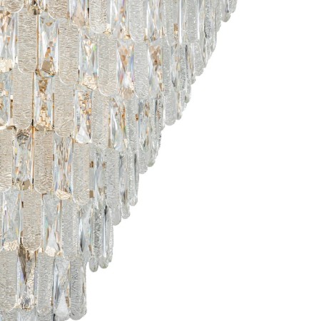 Suspended Indigo, 12030/13p Gold. 13x40W, E14, 800x800x960/2120 mm, transparent color-3