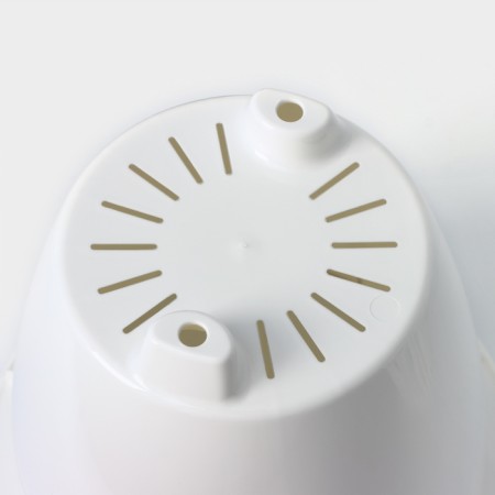 Kashpo for flowers with an insert "Inspiration", 2.25 liters, white color-5