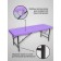 Cosmetological couch Strong SV, size 190 × 70 × 73 cm, lilac color