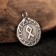 The Scandinavian amulet "Runa Obzed in the Sunny Circle," 5 g, 20x22 mm