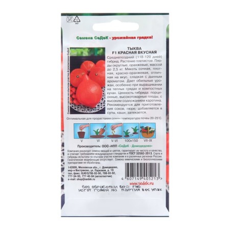 Seeds of pumpkin "Red Tasty F1", 1 g-1