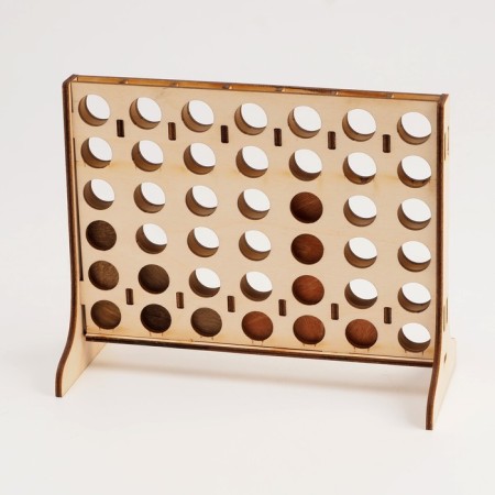 Game "four in a row" 17x13cm-2