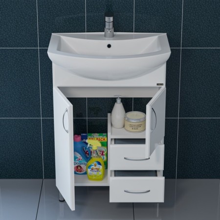 Tumbling "Grace-60" 2 boxes, with the sink "Grace 60"-1