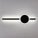 Sconces Citilux "Steg" CL203301, 13.5x46.5 cm, 1x13W, LED, Black color Black