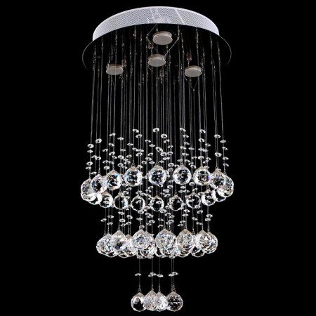 Lamp Cascad Ilaria GU10 5W chrome 40x40x70 cm Bayerlux-2