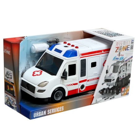 Speech and ambulance designer, light, sound, inertia, 50 parts-11