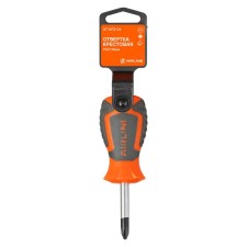 Cross screwdriver with an ergonomic handle PH2*38mm AT-SP2-06 AIRLINE