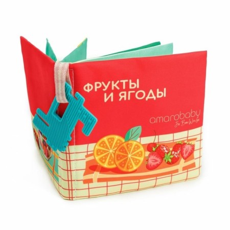 Amarobaby Soft Book Bogo and Fruits-6