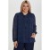 Female blouse, size 52, dark blue color