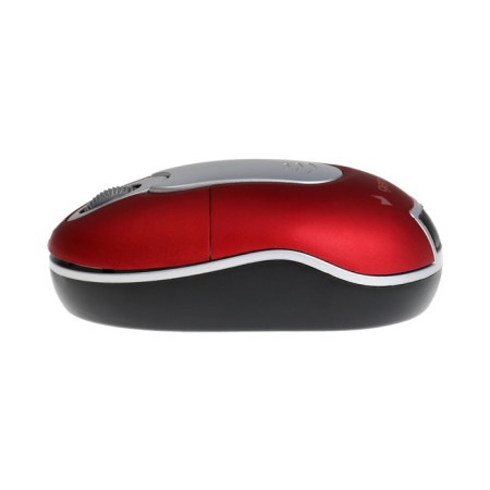Mouse Gembird MusW-605, wireless, optical, 1200 dpi, 2xaaa, USB, red-3