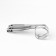 Kusachki-cannips are manicure, in the form of scissors, 7.5 cm, silver color