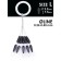 Stop Salmo Rubber Cone Stops, size L, 10 pcs.