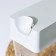 Fold capacity for Fold Fold, 1.6 l, 18.5 × 9 × 18.5 cm, smoky color