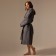 WAFEL Women's bathrobe SL Home: Waffle "Grig Sandre", size S, 100% cotton, 320 g/m2